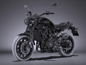 Yamaha XSR700 2016 3D Model