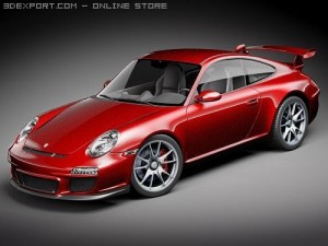 Porsche 911 GT3 2010 3Dモデル
