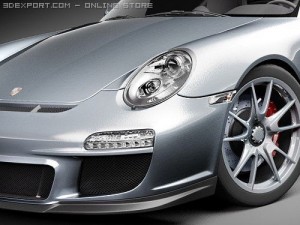 Porsche 911 GT3 2010 Modelo 3D
