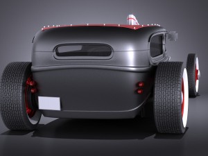 Hotrod 1929 Ratrod Modèle 3D