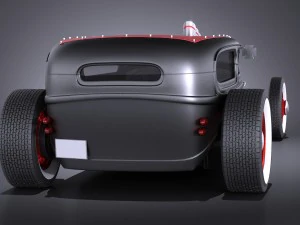Hotrod 1929 Ratrod 3D Model