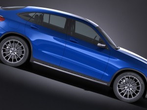 Mercedes-Benz GLC Coupe 2017 3D Model