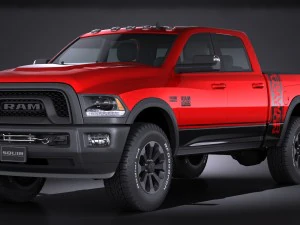 Dodge Ram 2500 Powerwagon 2015 Modello 3D