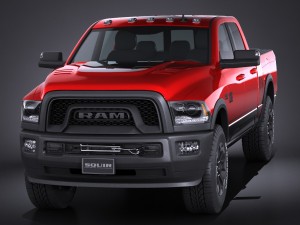 Dodge Ram 2500 Powerwagon 2015 Model 3D
