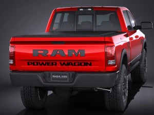 Dodge Ram 2500 Powerwagon 2015 3D Model