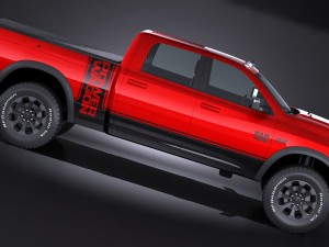 Dodge Ram 2500 Powerwagon 2015 Model 3D