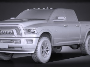 Dodge Ram 2500 Powerwagon 2015 Model 3D