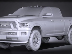 Dodge Ram 2500 Powerwagon 2015 3D Model