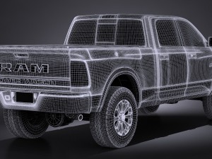 Dodge Ram 2500 Powerwagon 2015 Model 3D