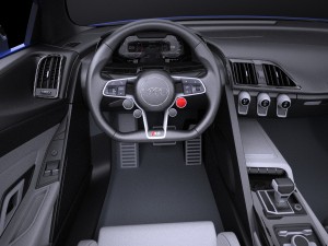 Audi R8 E-tron 2016 Vray 3Dモデル