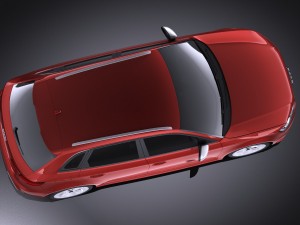 Audi RS3 Sportback 2016 Vray 3D Model