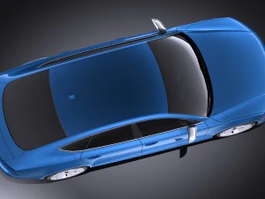 Audi S7 Sportback 2015 Vray 3D Model