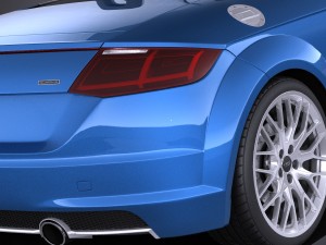 Audi TT Roadster 2015 Vray Modelo 3D