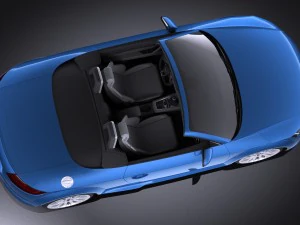 Audi TT Roadster 2015 Vray 3D Model