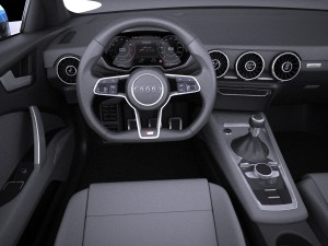 Audi TT Roadster 2015 Vray Modelo 3D