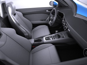Audi TT Roadster 2015 Vray Modelo 3D