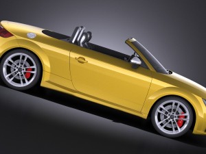 Audi TTS Roadster 2015 Vray 3D मॉडल