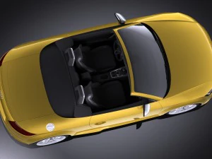 Audi TTS Roadster 2015 Vray 3D Model