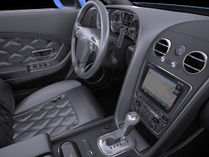 Bentley Continental GT Speed 2015 Vray Modelo 3D