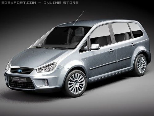 C-max 2009 3D Model .c4d .max .obj .3ds .fbx .stl .blend 