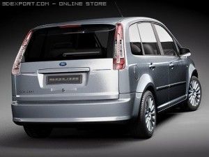 C-max 2009 Model 3D