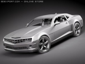 Chevrolet Camaro 2010 Model 3D