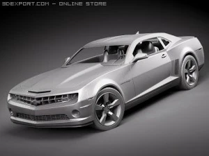 Chevrolet Camaro 2010 3D Model