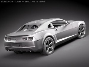 Chevrolet Camaro 2010 Model 3D