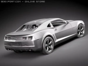 Chevrolet Camaro 2010 3D Model