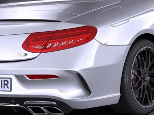 Mercedes-Benz C63 AMG Cabrio 2017 Modelo 3D