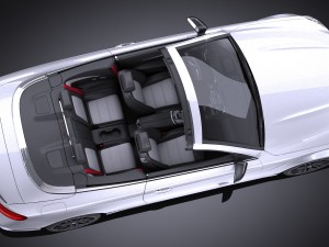Mercedes-Benz C63 AMG Cabrio 2017 Modelo 3D