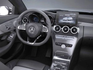 Mercedes-Benz C63 AMG Cabrio 2017 3D Model