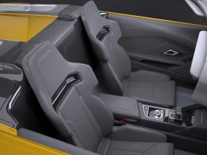 Audi R8 Spyder V10 2017 3D Model