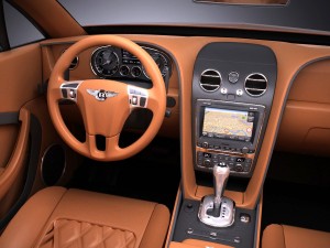 Bentley Continental GT Speed Black Edition 2017 3D Model