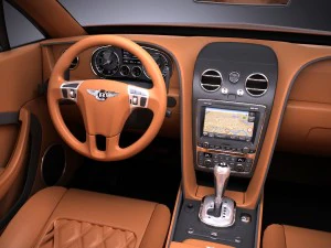 Bentley Continental GT Speed Black Edition 2017 3D Model