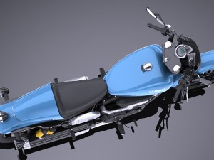 Yamaha XV950 Racer 2016 3D Модель
