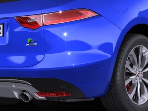 Jaguar F-pace S 2017 3D Модель