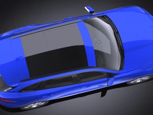 Jaguar F-pace S 2017 3D Model