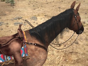 Cowboy Horse With Saddle 3D 모델