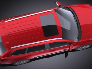 Mitsubishi Outlander 2016 3D Model