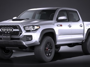 Toyota Tacoma TRD Pro 2017 3D Model
