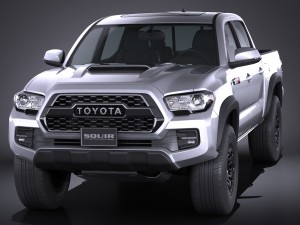 Toyota Tacoma TRD Pro 2017 Modello 3D
