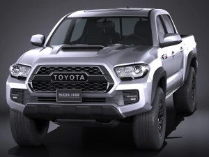 Toyota Tacoma TRD Pro 2017 3D Model