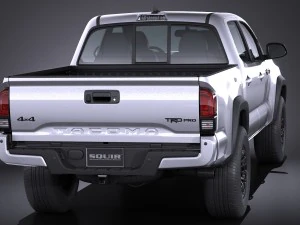 Toyota Tacoma TRD Pro 2017 3D Model