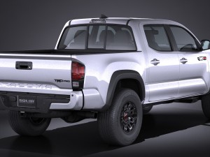 Toyota Tacoma TRD Pro 2017 Modello 3D