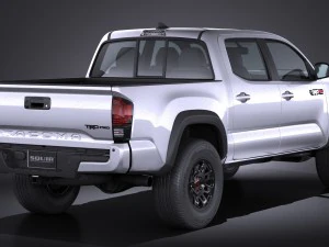 Toyota Tacoma TRD Pro 2017 3D Model