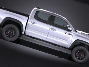 Toyota Tacoma TRD Pro 2017 3D Model