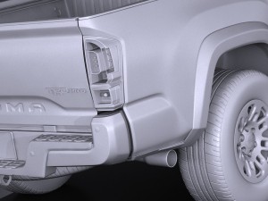 Toyota Tacoma TRD Pro 2017 Modello 3D