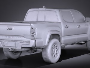 Toyota Tacoma TRD Pro 2017 Modello 3D
