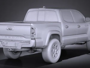 Toyota Tacoma TRD Pro 2017 3D Model